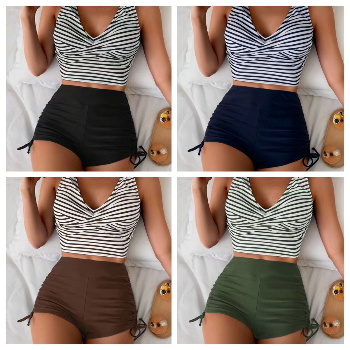 Kadın Mayo Bikini Crop Top Yük - Tops incelemesi ve fiyatı