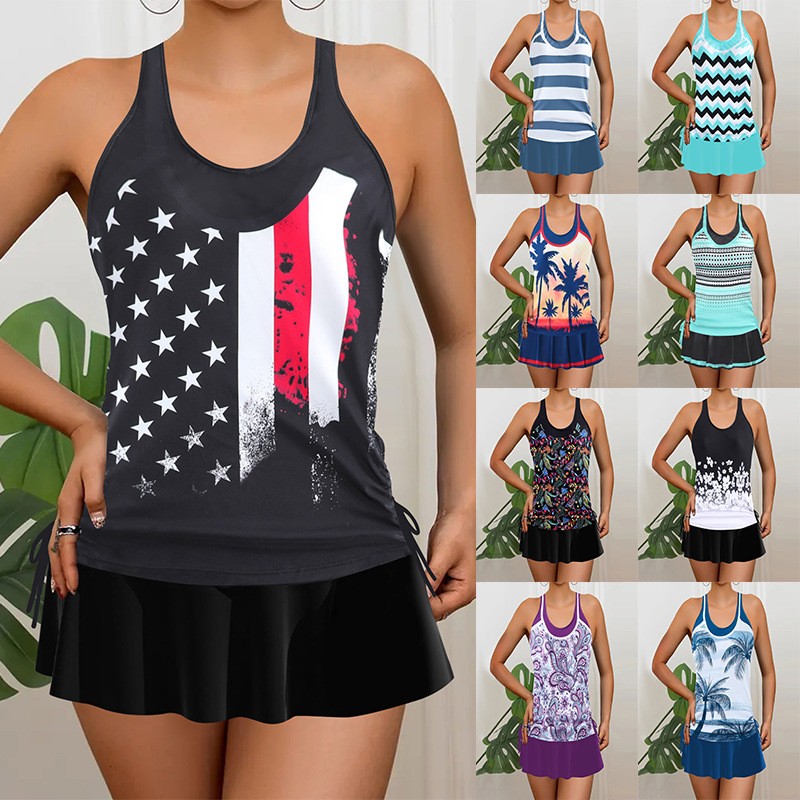 Tankini Kadın Bikini Kolsuz At - Tops incelemesi ve fiyatı