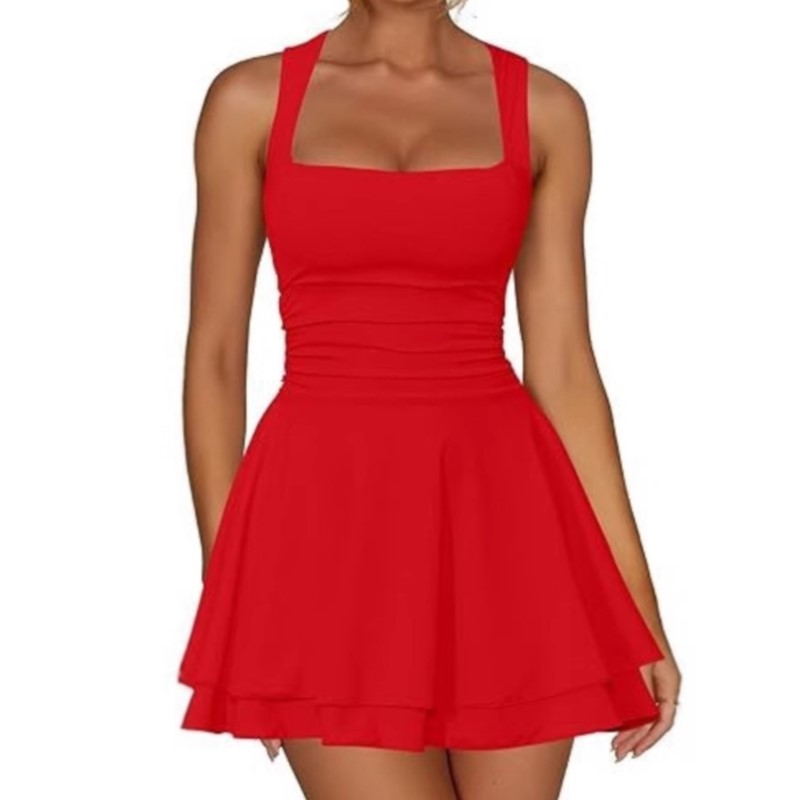 2026 Yaz Mini Balo Elbiseleri  - Y2K Backless Halter Mini Dress incelemesi ve fiyatı