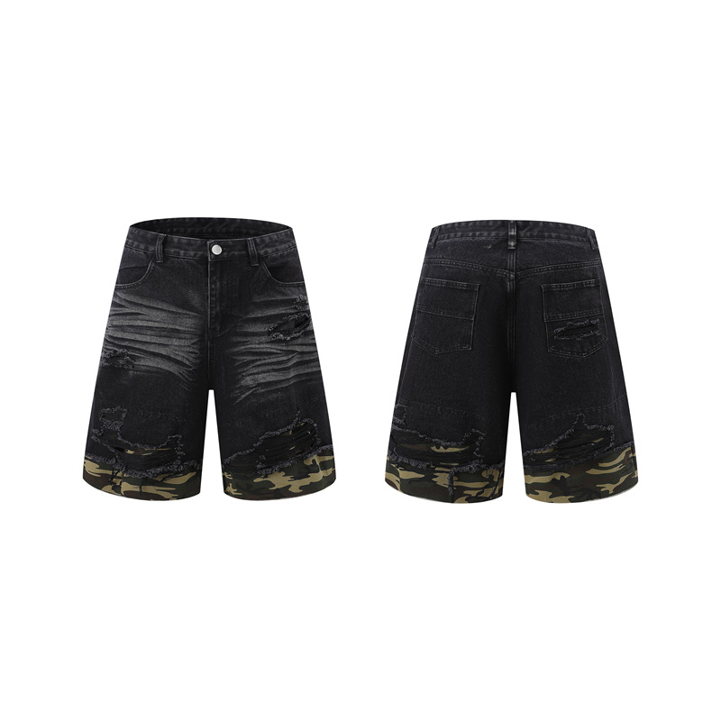 Erkek Yırtık Kot Kısa Kollu Gö - Jeans incelemesi ve fiyatı