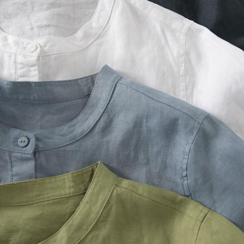 Outlet Japon Tarzı Keten Gömle - Casual Loose Linen Shirt Dress incelemesi ve fiyatı