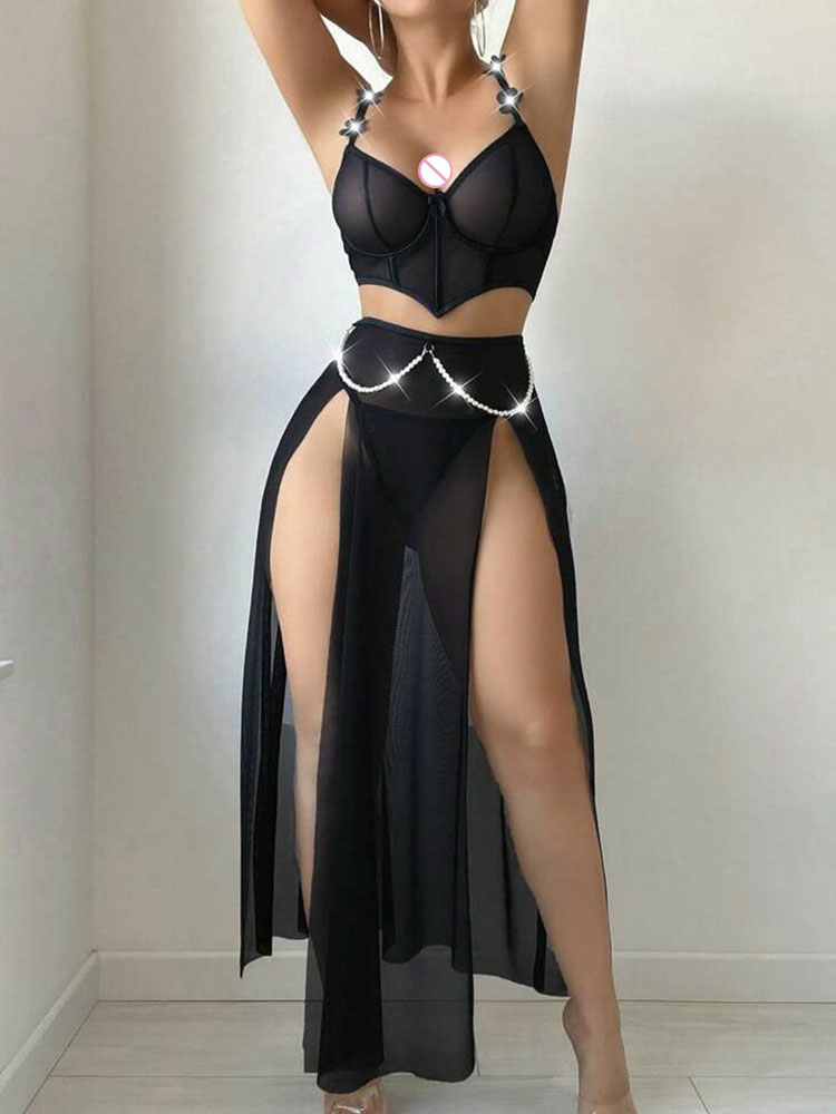 Sıcak Seksi Şeffaf Bodycon Elb - Sexy Mesh Sheer Bodycon Dress incelemesi ve fiyatı