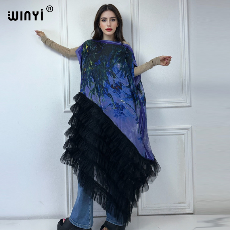 WINYI Afrika Giyim Büyük Beden - Boho Summer Beach Maxi Dress incelemesi ve fiyatı